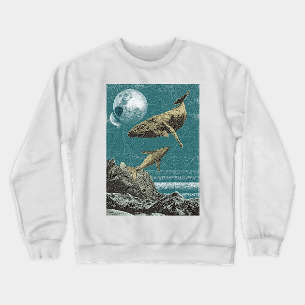 space oddity Crewneck Sweatshirt by inblooming